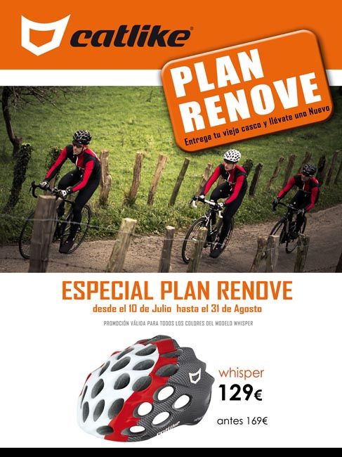 Cascos Catlike Plan Renove 2012