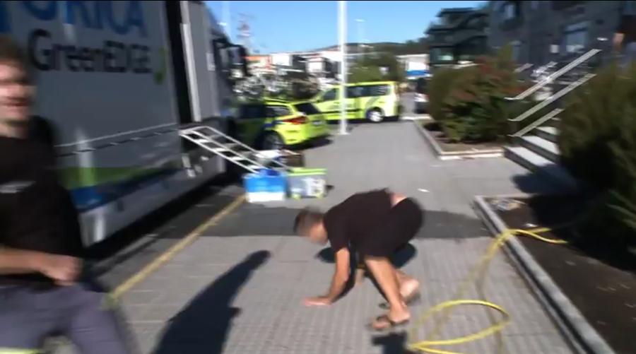 Divertido vídeo del Orica-GreenEdge