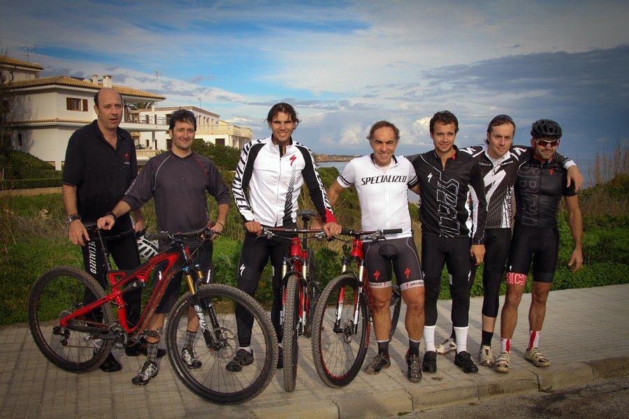 Nadal se pasa al ciclismo Nadal se pasa al ciclismo