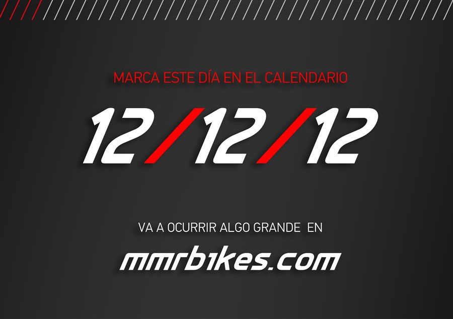 Algo grande va a ocurrir en 'mmrbikes.com'