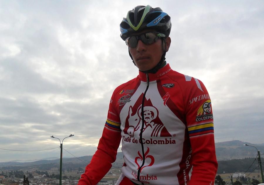 El hermano de Nairo Quintana, al Lizarte El hermano de Nairo Quintana, al Lizarte