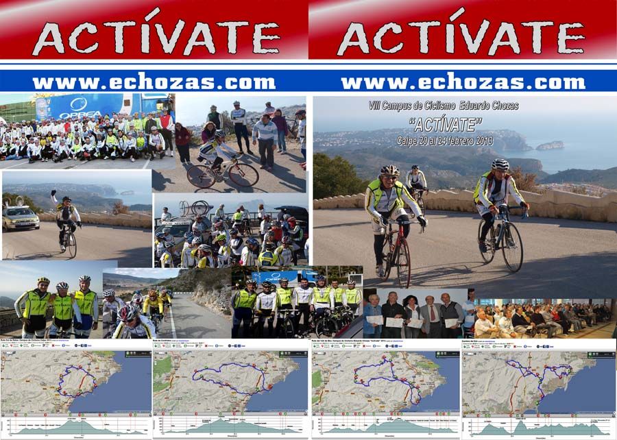 Ya queda poco para el Campus Actívate de Eduardo Chozas