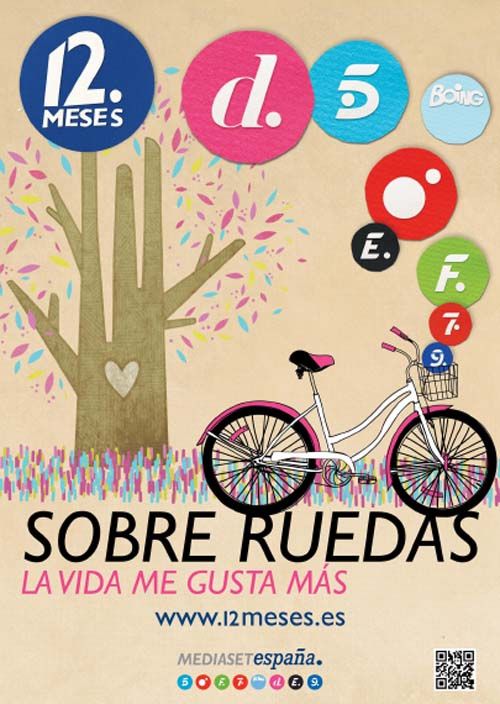 "Sobre ruedas la vida me gusta más" "Sobre ruedas la vida me gusta más"
