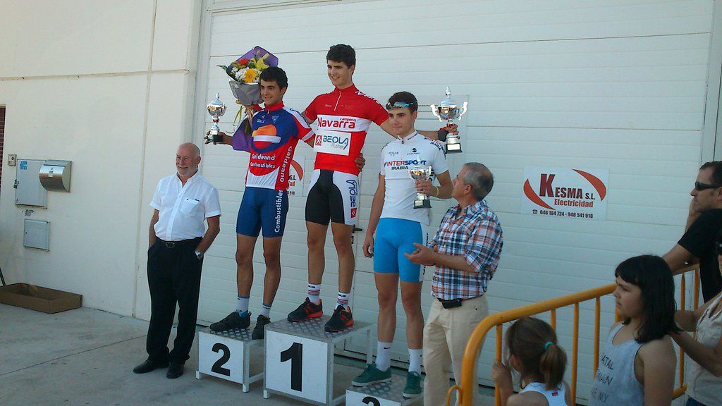 El hijo de Miguel Indurain vence en el Campeonato de Navarra contrarreloj