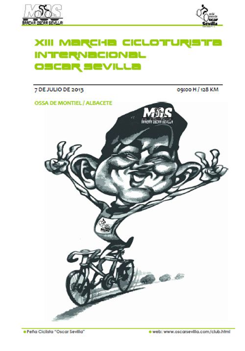 XIII Marcha Cicloturista Óscar Sevilla XIII Marcha Cicloturista Óscar Sevilla