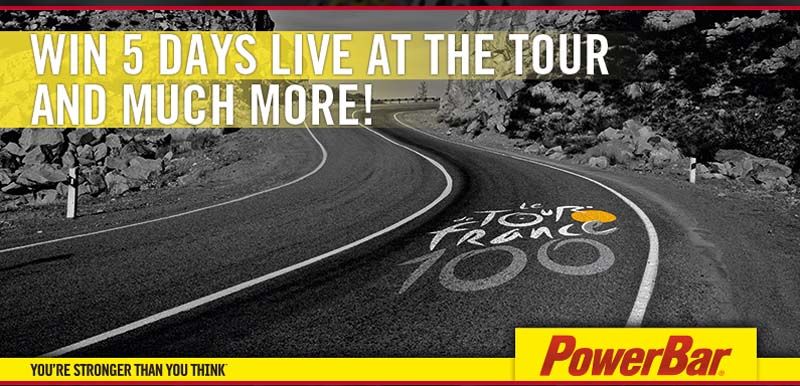 Con PowerBar gana 5 días en directo en el Tour y mucho más Con PowerBar gana 5 días en directo en el Tour y mucho más