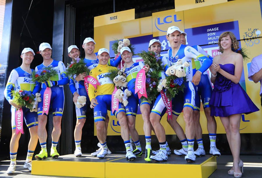 Tour 2013. Etapa 4º. La victoria del Orica viste de amarillo a Gerrans