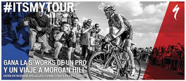 It's my tour: Gana la bicicleta Specialized de uno de los participantes del Tour