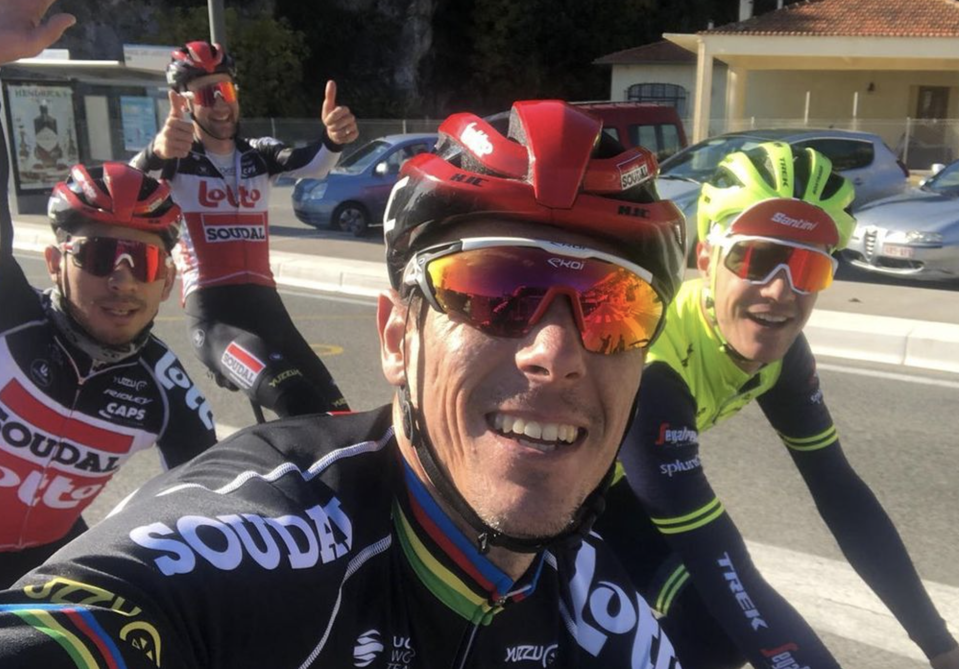Gilbert le pide a los jóvenes que se impliquen en la lucha por los derechos de los ciclistas.