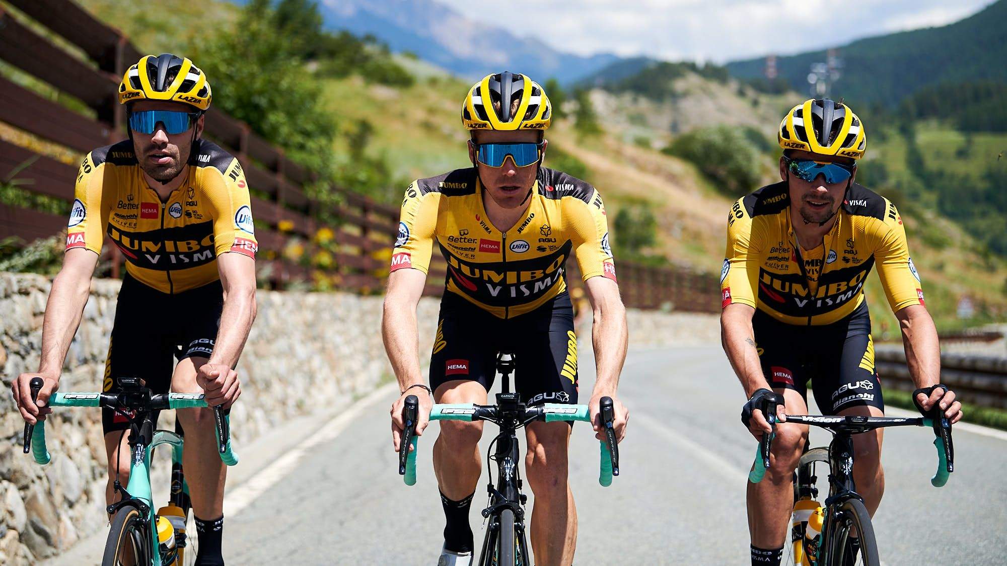 Las bicicletas más icónicas de Dumoulin y Roglič, a subasta.