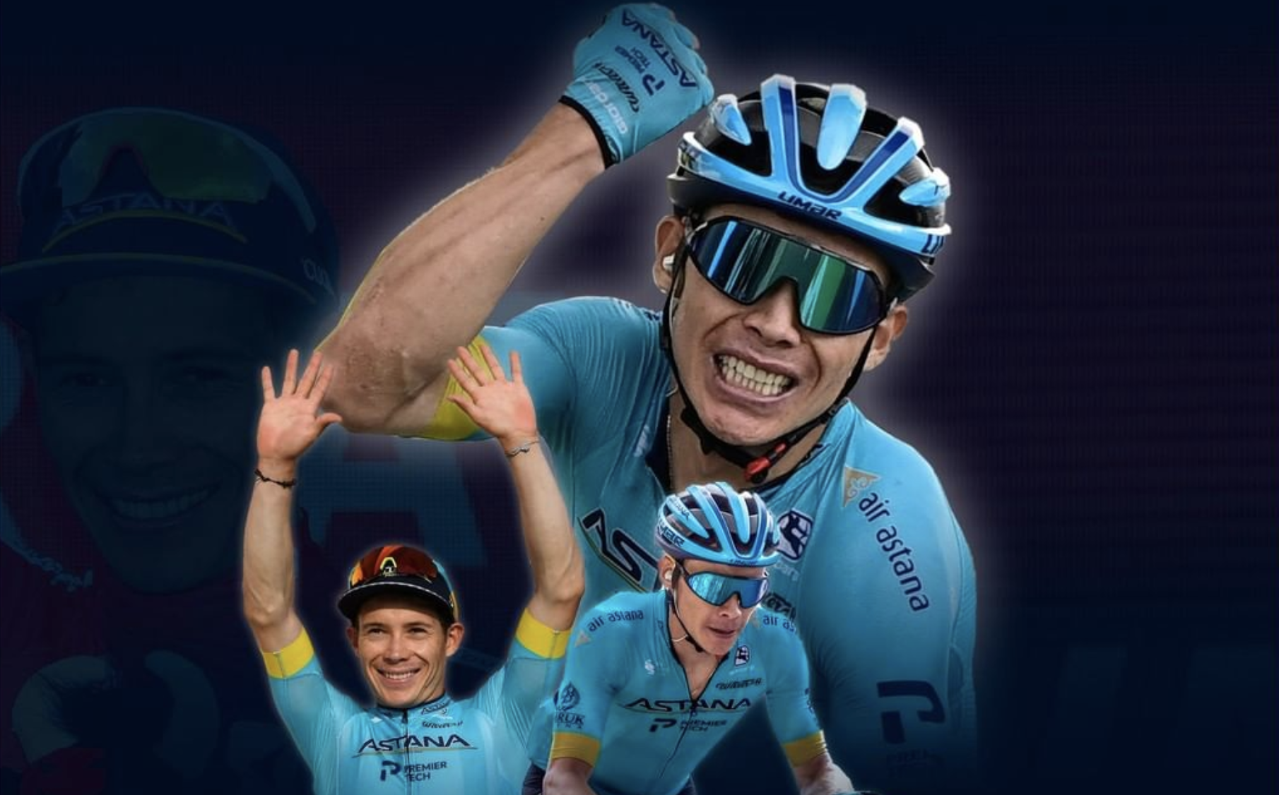 'Supermán' López apunta a Tour y Vuelta con el maillot del Movistar.