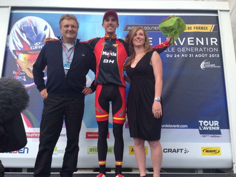 Tour del Porvenir 2013. Rubén Fernández vence en la Madeleine y se coloca como líder