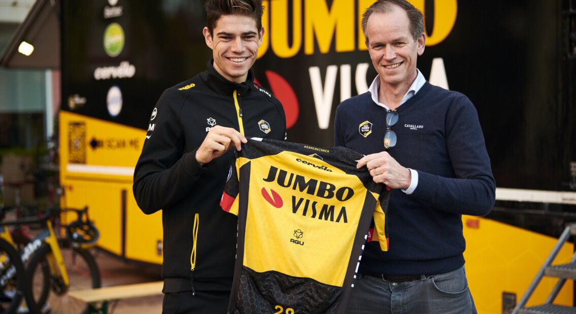 Wout van Aert seguirá en Jumbo Visma hasta 2024