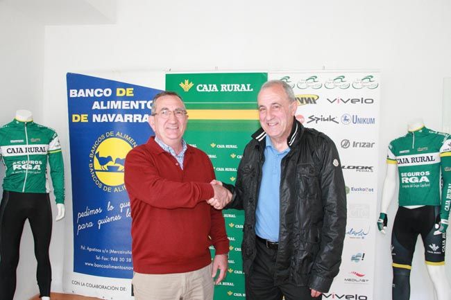 Caja Rural-Seguros RGA y Banco de Alimentos de Navarra organizan la Bicicleta Solidaria Caja Rural-Seguros RGA y Banco de Alimentos de Navarra organizan la Bicicleta Solidaria