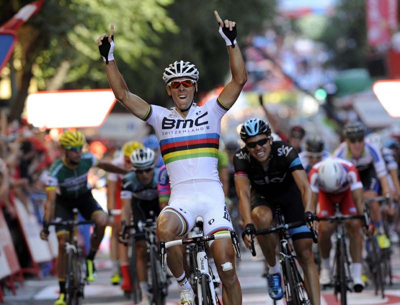 Vuelta a España 2013. Etapa 12. Gilbert estrena el arcoíris