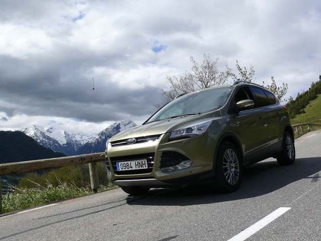 Por los Alpes con un Ford Kuga