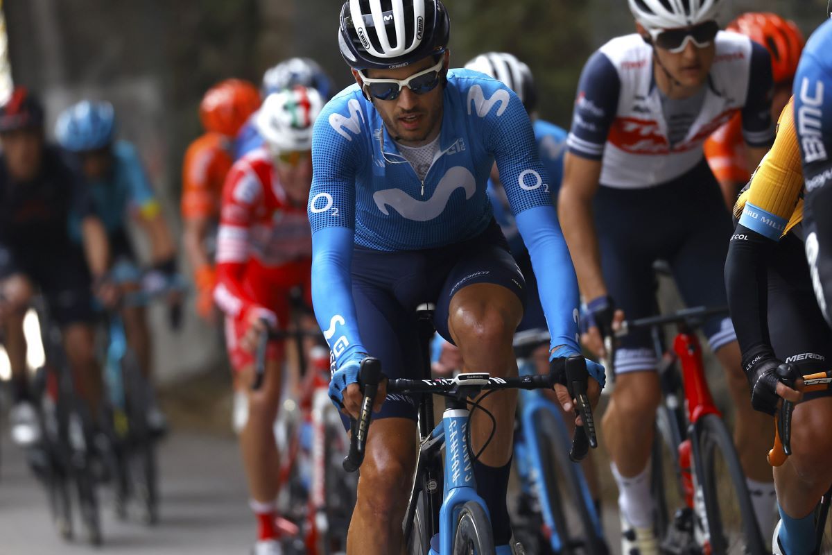 Héctor Carretero, durante el pasado Giro de Italia