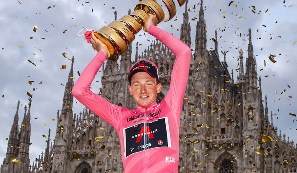 Geoghehan Hart no defenderá el titulo del Giro y debutará en el Tour