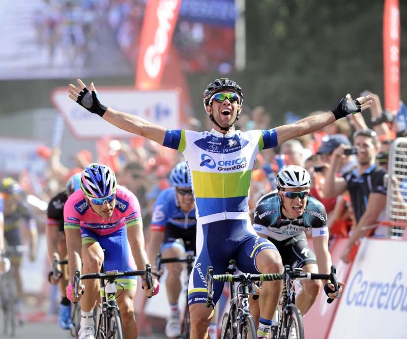 Vuelta a España 2013. Etapa 5. Michael Matthews reina en el primer sprint
