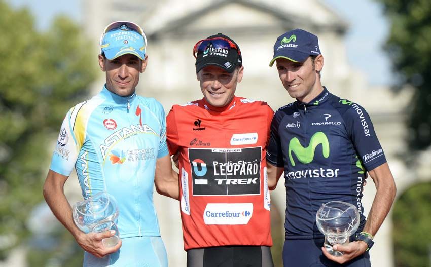 Vuelta a España 2013. Etapa 21. Horner en lo más alto del podio en Madrid