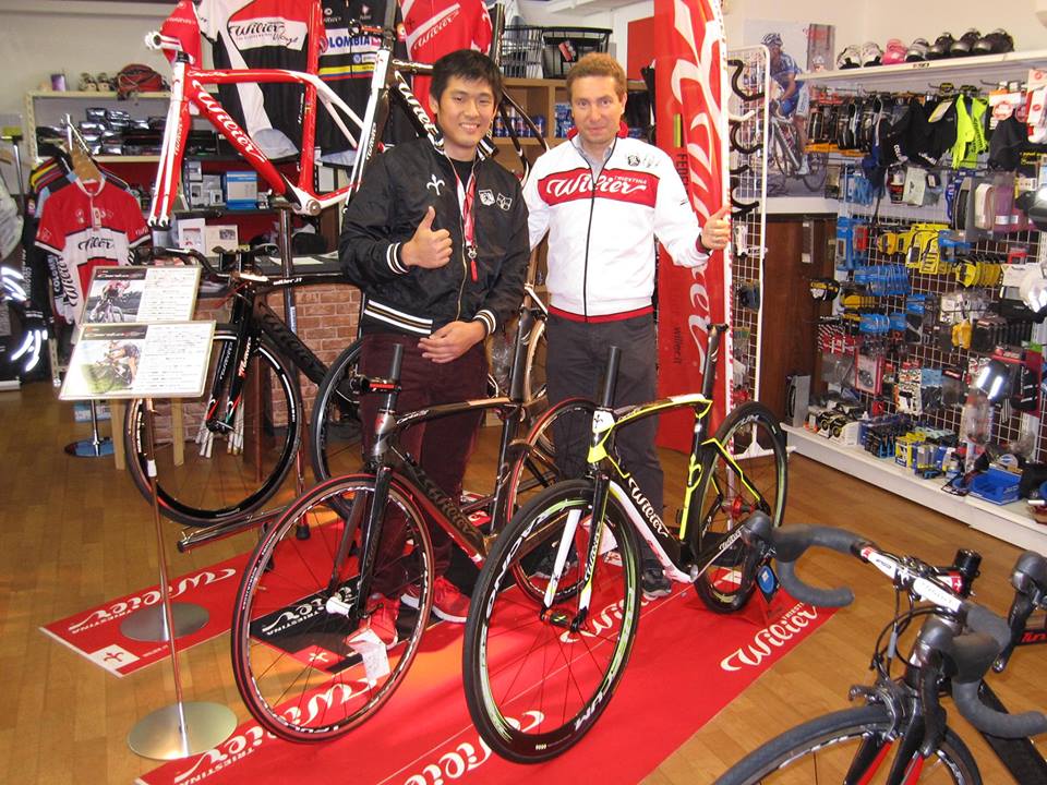 Wilier inagura su primera tienda en la tierra del sol naciente