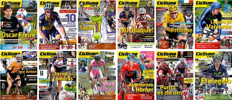 Concurso: Las portadas Ciclismo a Fondo de 2013