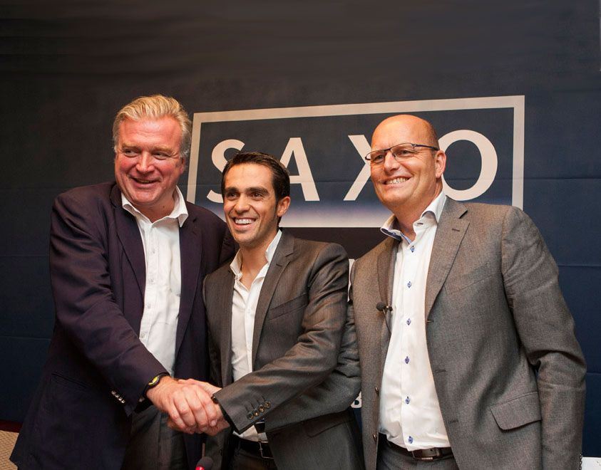 Saxo Bank renueva y aumenta su compromiso con el equipo para 2014