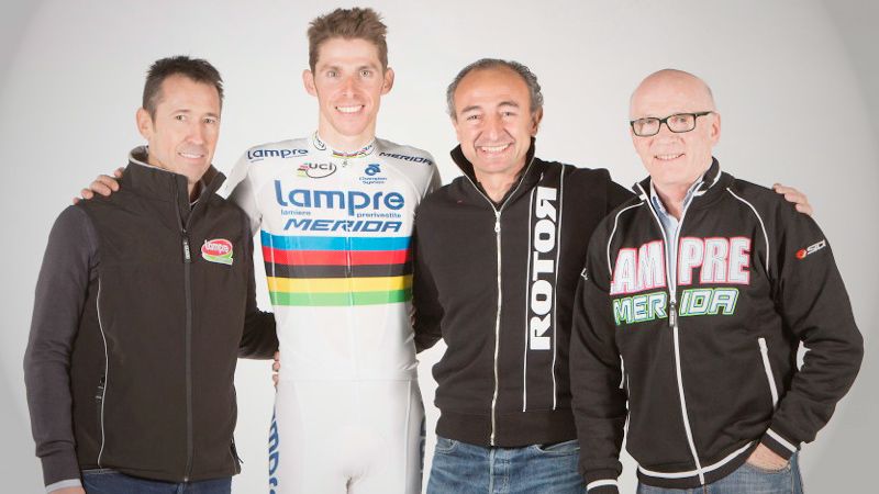 El equipo Lampre-Merida usará platos y bielas Rotor