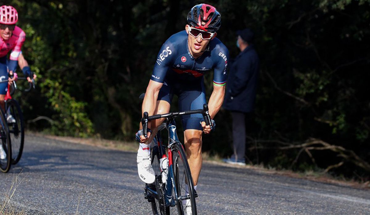 Michal Kwiatkowski, protagonista en la etapa de hoy de la Estrella de Bessèges. Foto: Roberto Bettini / BettiniPhoto