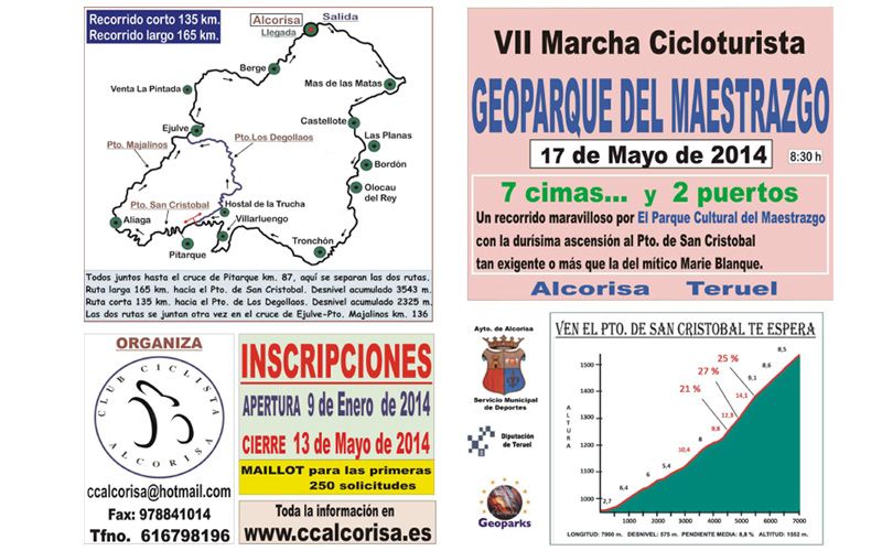 VII marcha cicloturista Parque del Maestrazgo
