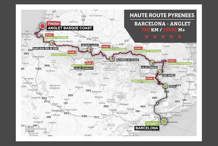 Presentada la segunda edición de la Haute Route Pyrenees