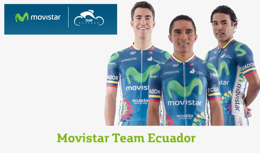 El Team Ecuador encuentra el patrocinio de Movistar