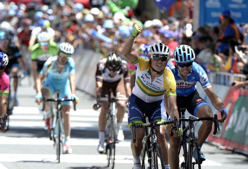 Gerrans se lleva la primera etapa del Tour Down Under