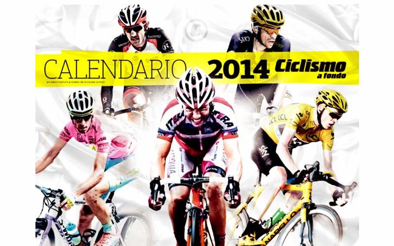 Calendario 2014 de Ciclismo a Fondo
