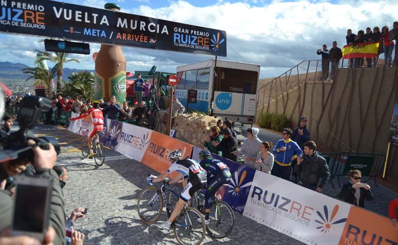 Lorca repite como meta de la Vuelta a Murcia