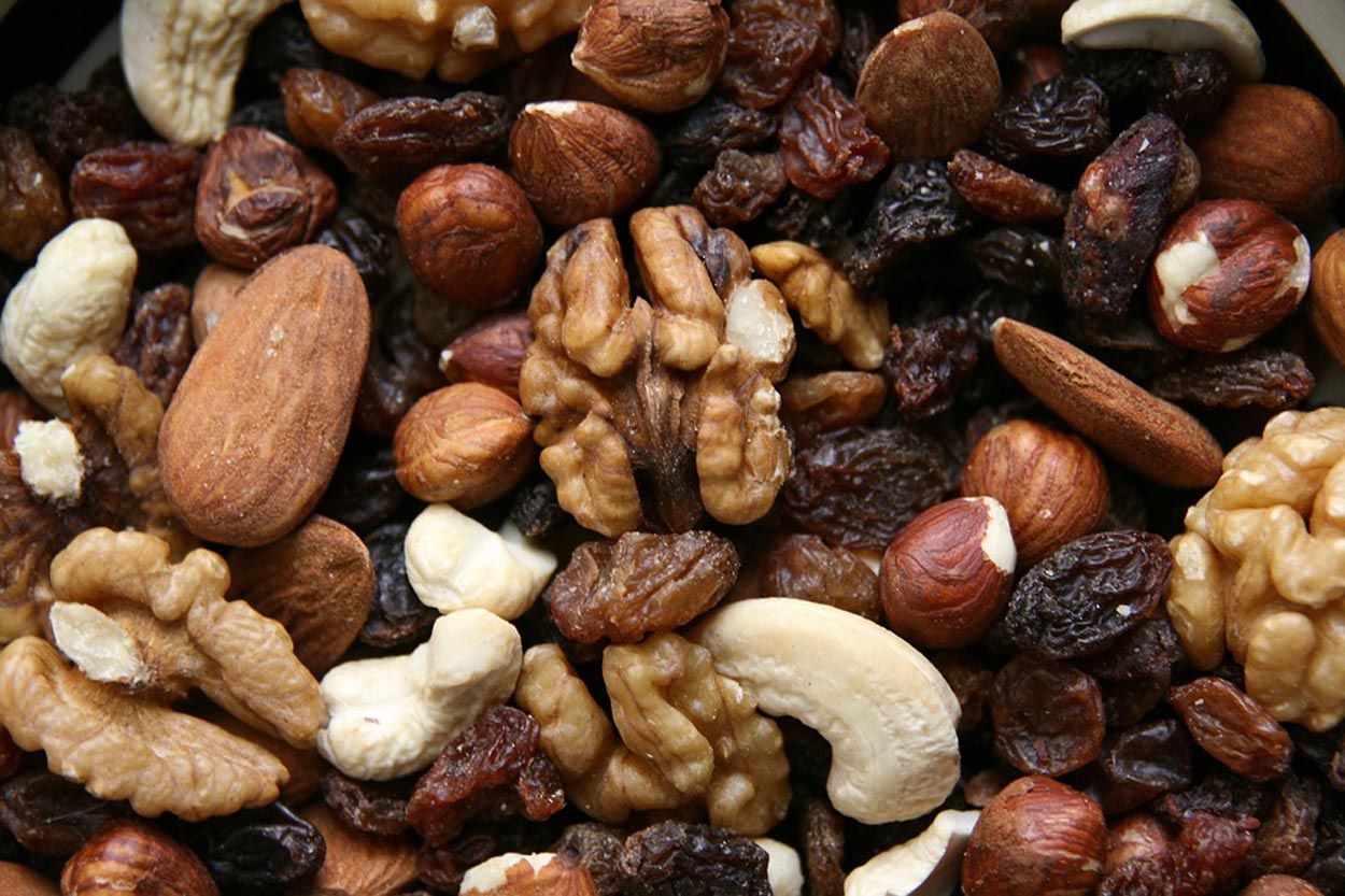 Frutos secos para el ciclismo