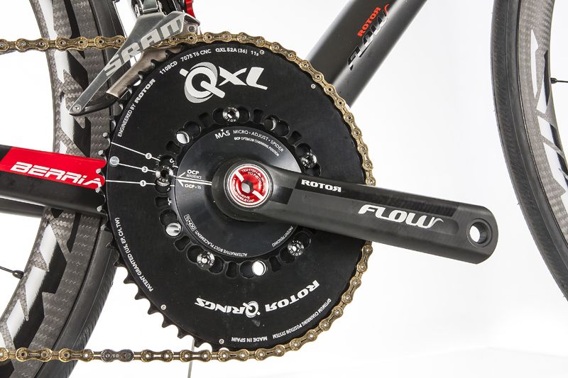 Prueba: Platos Rotor QXL, bielas Flow y cadena SL101TI