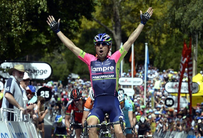 Ulissi sorprende en la segunda jornada del Tour Down Under