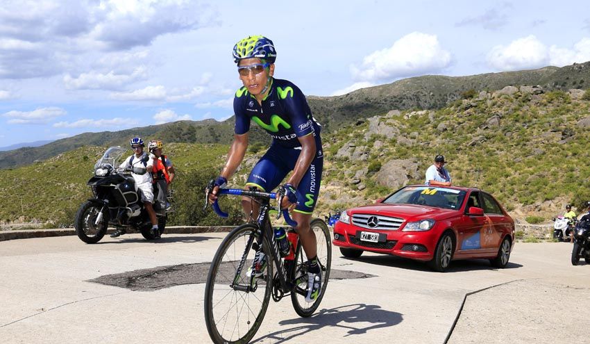 Exhibición de Nairo Quintana en el Tour de San Luís