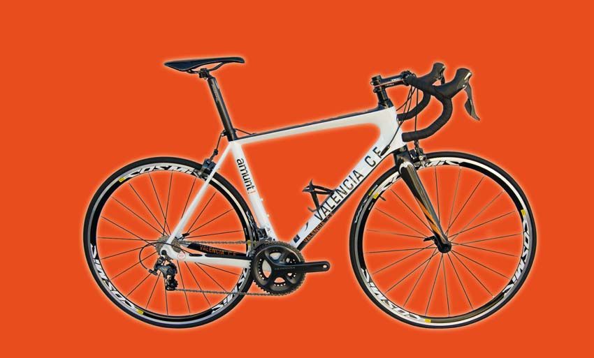 La bicicleta del Valencia CF