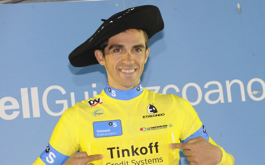 Vuelta al País Vasco. Contador sentencia con una espectacular contrarreloj