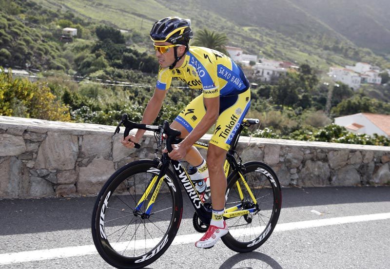 La bicicleta de Contador en el Algarve La bicicleta de Contador en el Algarve