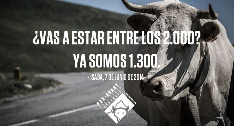 700 plazas para cerrar el cupo de inscripciones de la Orbea Pax Avant 2014