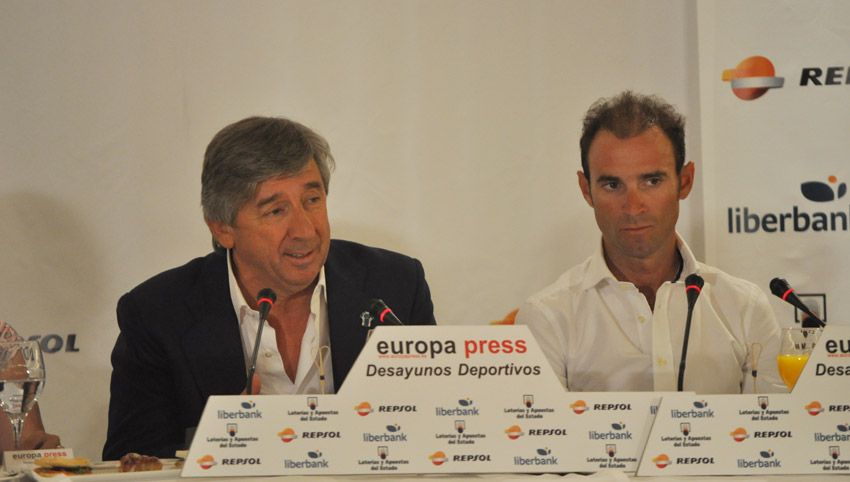Valverde: "Llegó bien al Tour y no percibo a mis rivales muy superiores a mi"