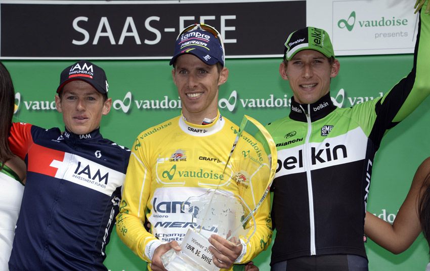 Rui Costa conquista por tercer año consecutivo el Tour de Suiza