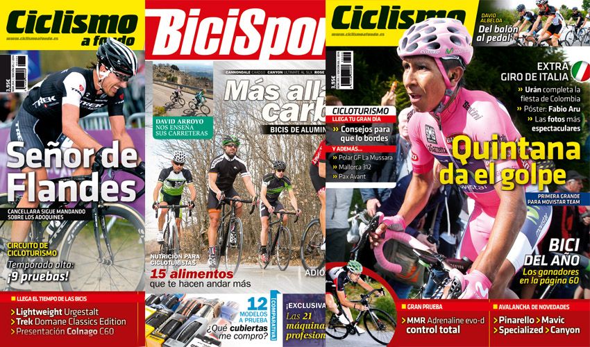 Para reclamaciones en el envío de Ciclismo a Fondo