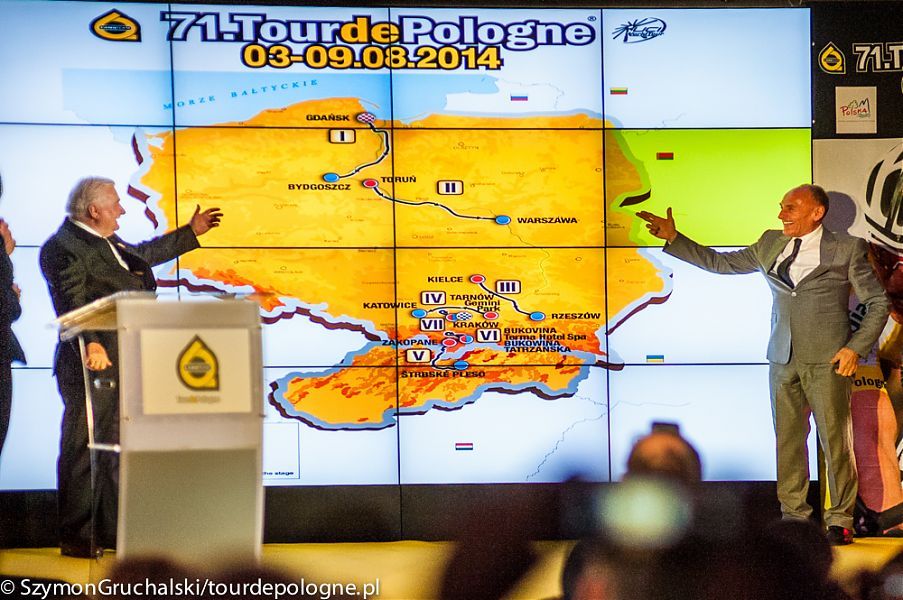 Puesta de largo de la 71ª Vuelta a Polonia