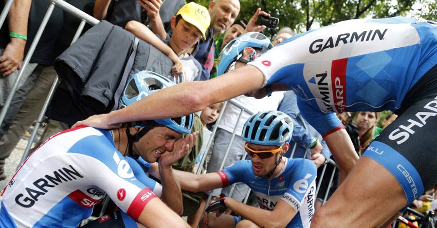 Tour de Francia 2014. Etapa 15. Las lágrimas de Bauer en contraste a la alegría de Kristoff