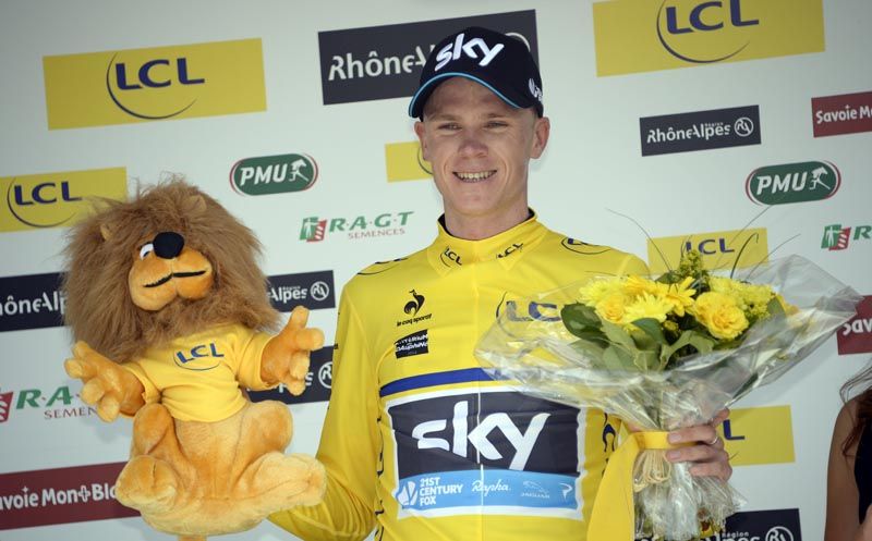 Dauphine 2014. Etapa 1. Primer zarpazo de Froome