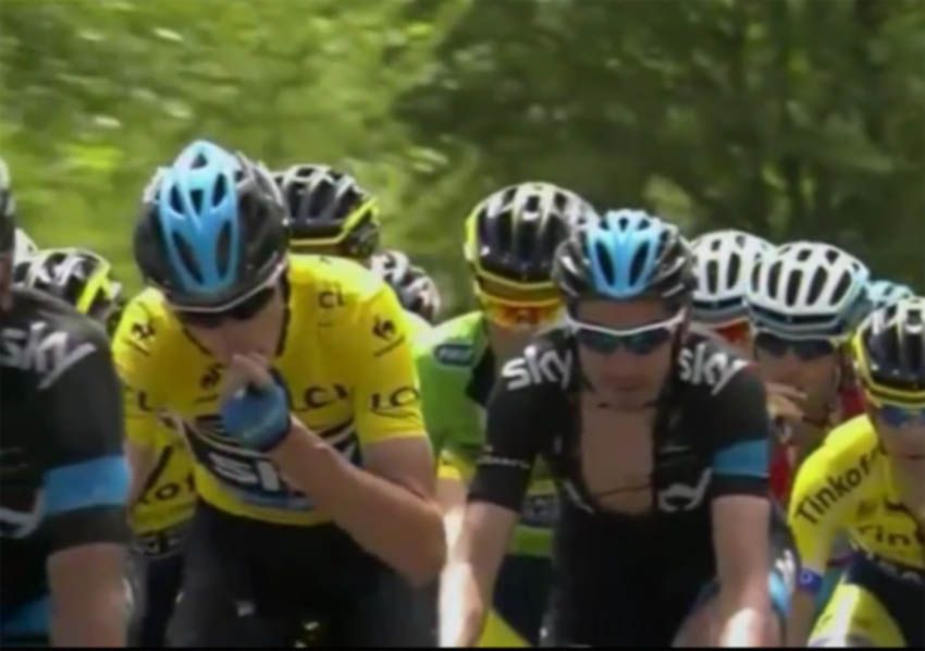 El polémico inhalador de Froome